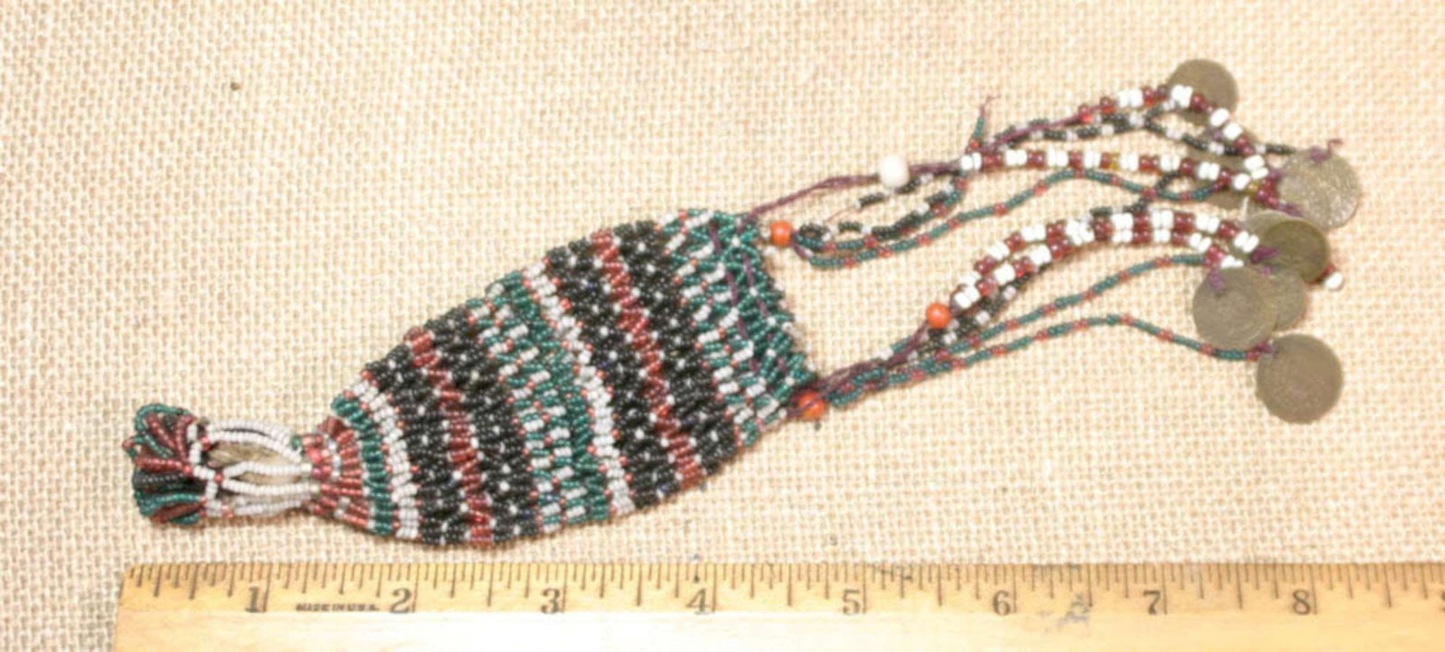Art Deco period handbag Zeiser tokens (1 of 8)