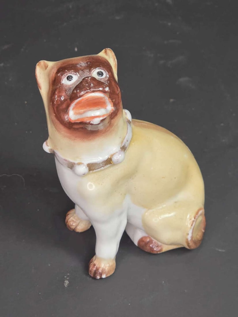 antique Staffordshire animal figurine (1 of 8)