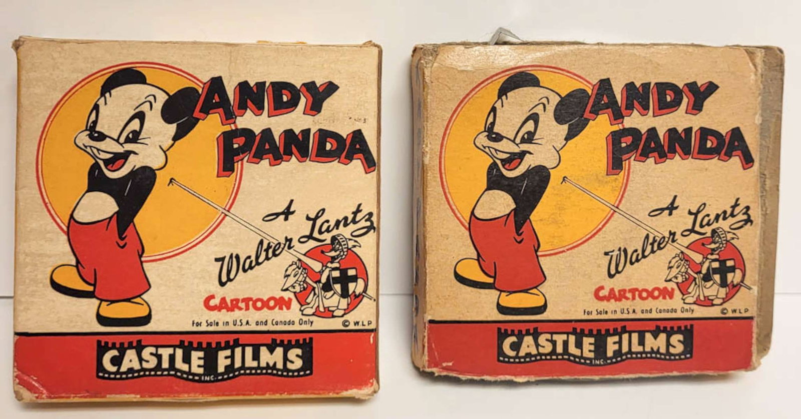 pair vintage Castle Films 8mm reels (1 of 7)