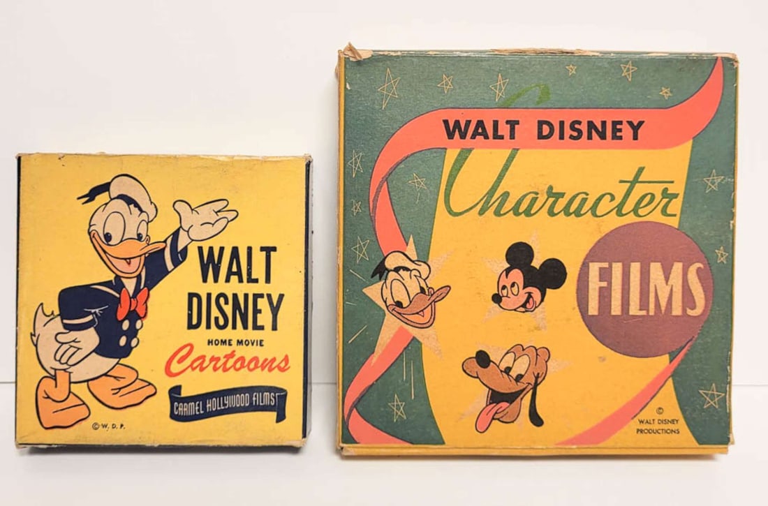 pair vintage Walt Disney 8mm reels (1 of 9)
