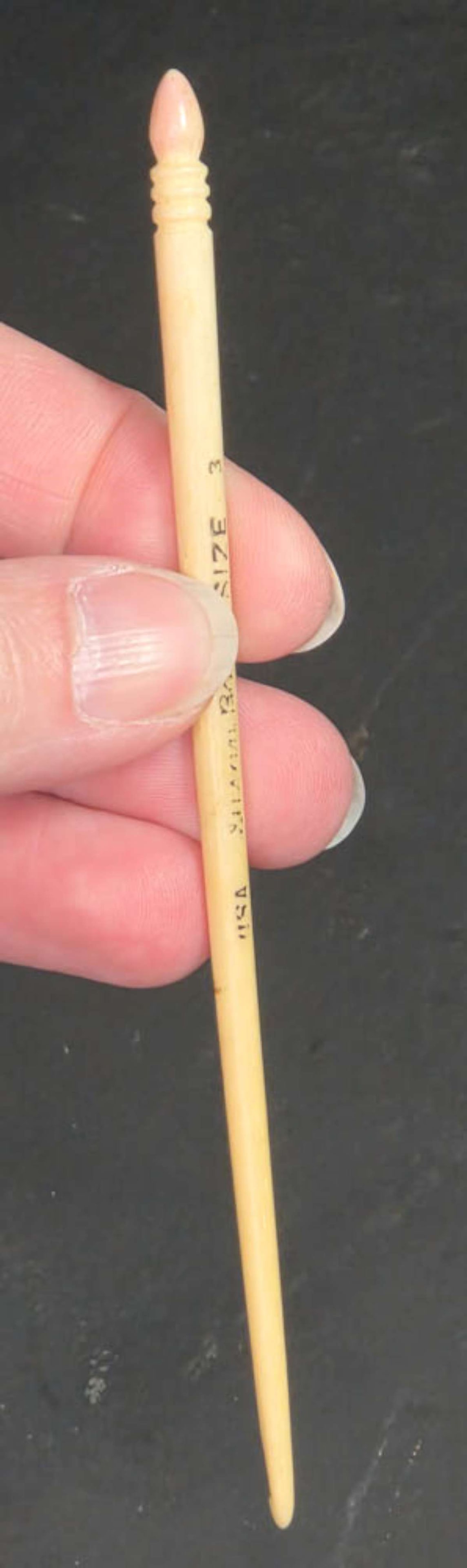 antique bone sewing implement tools - 3