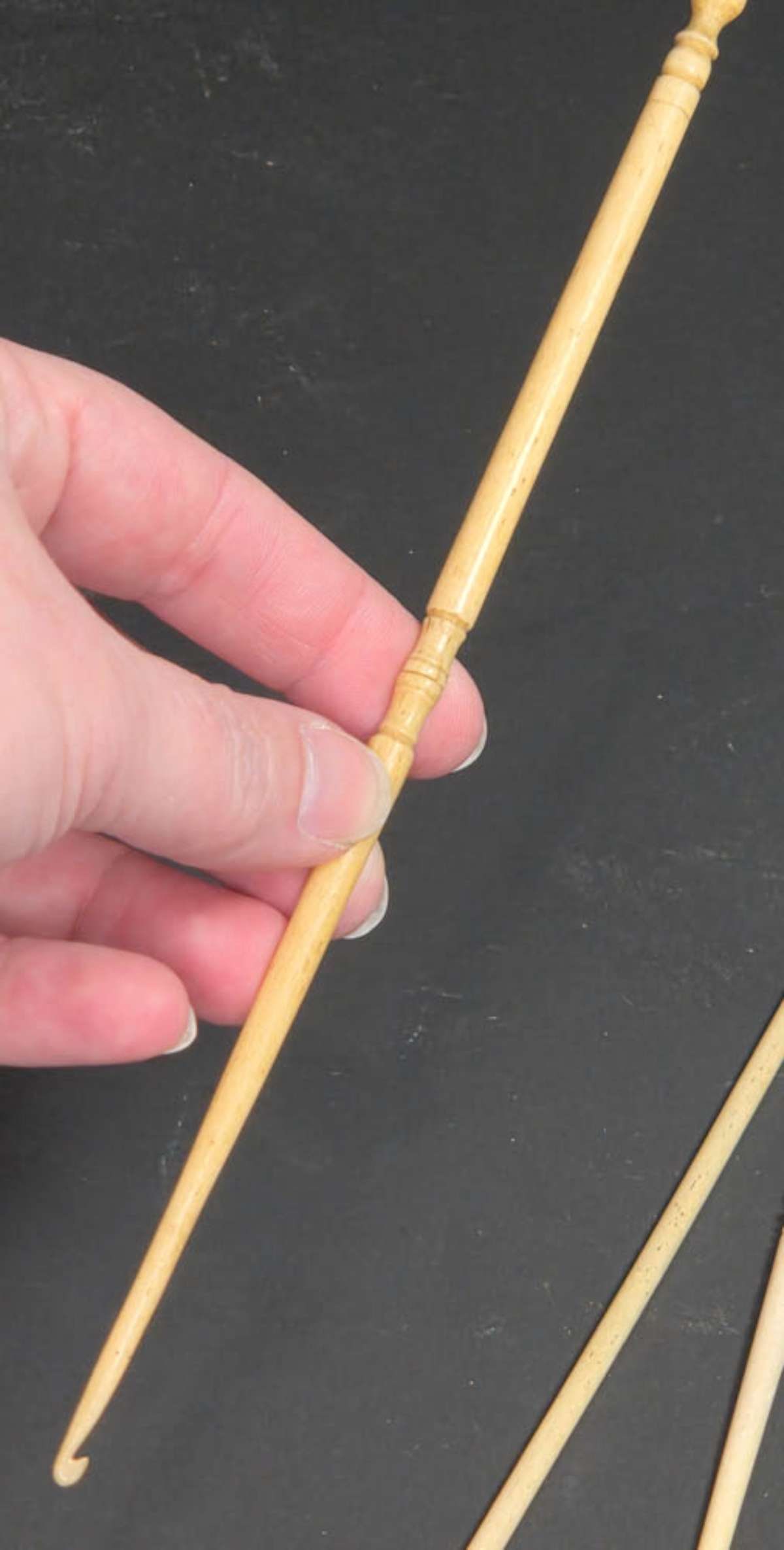antique bone sewing implement tools - 8