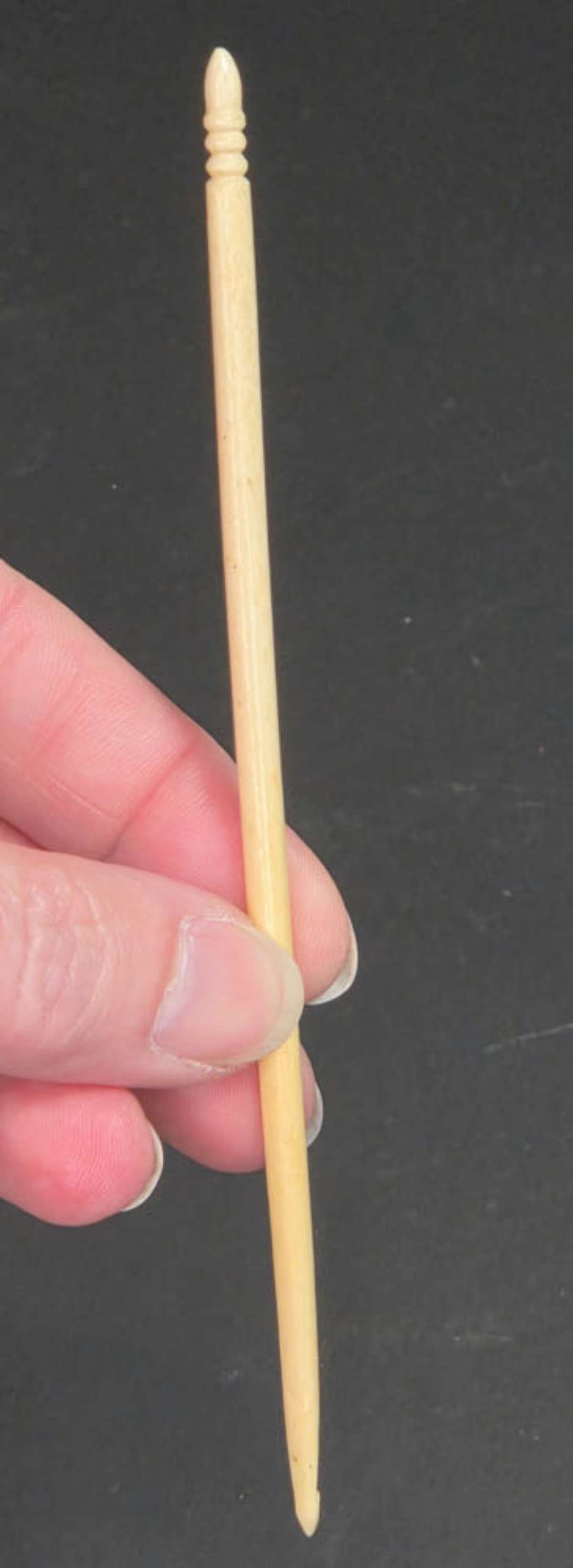 antique bone sewing implement tools - 10
