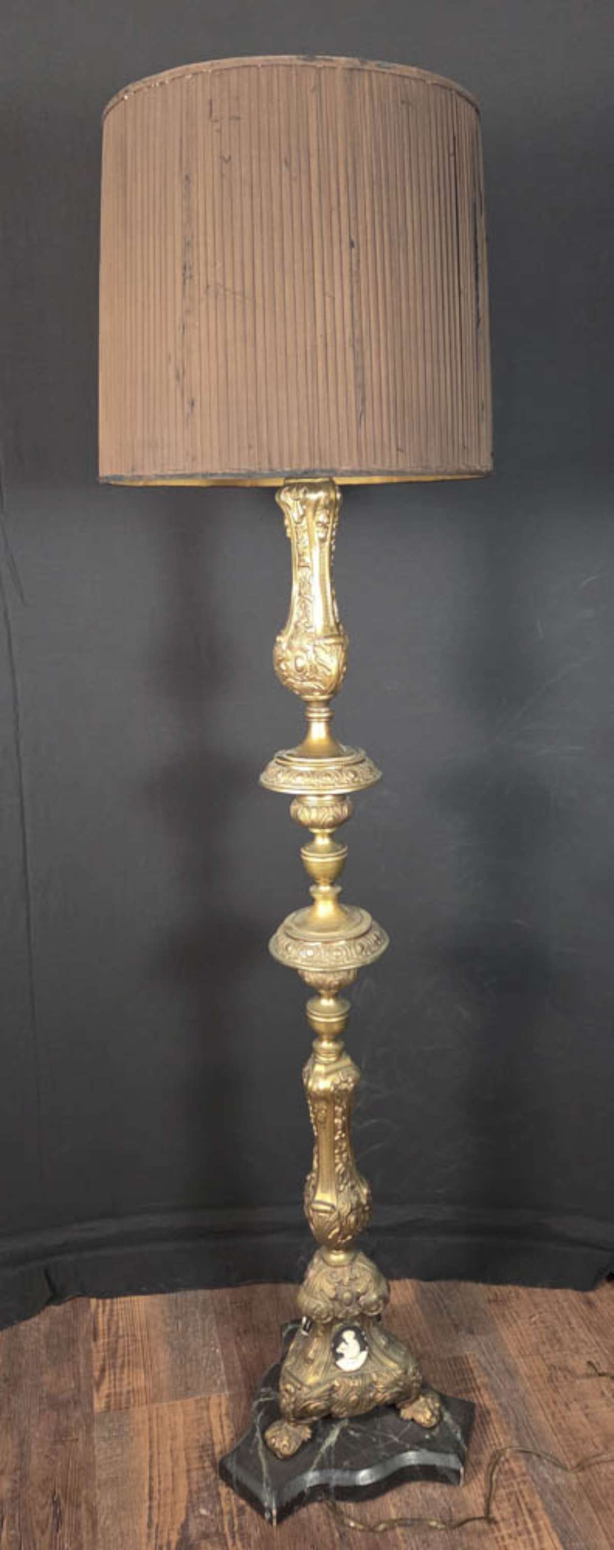 antique Gothic Revival floor lamp (1 of 11)