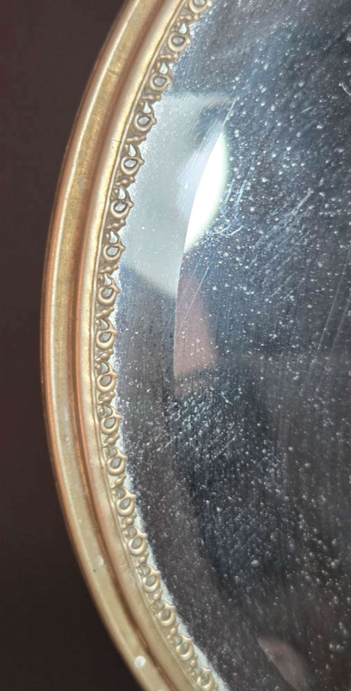 antique tabletop mirror - 2