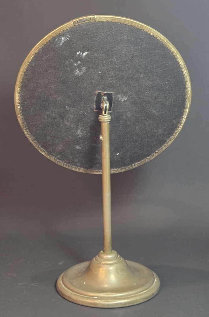 antique tabletop mirror - 5