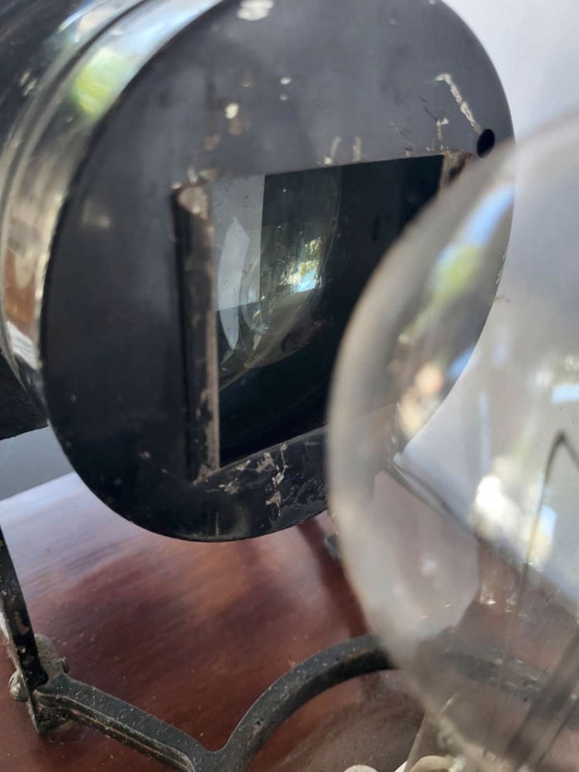 antique Magic Lantern slide projector - 11