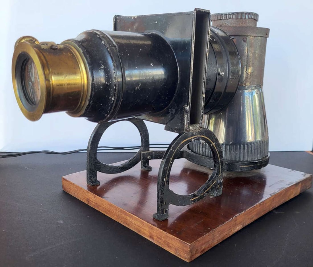 antique Magic Lantern slide projector - 6