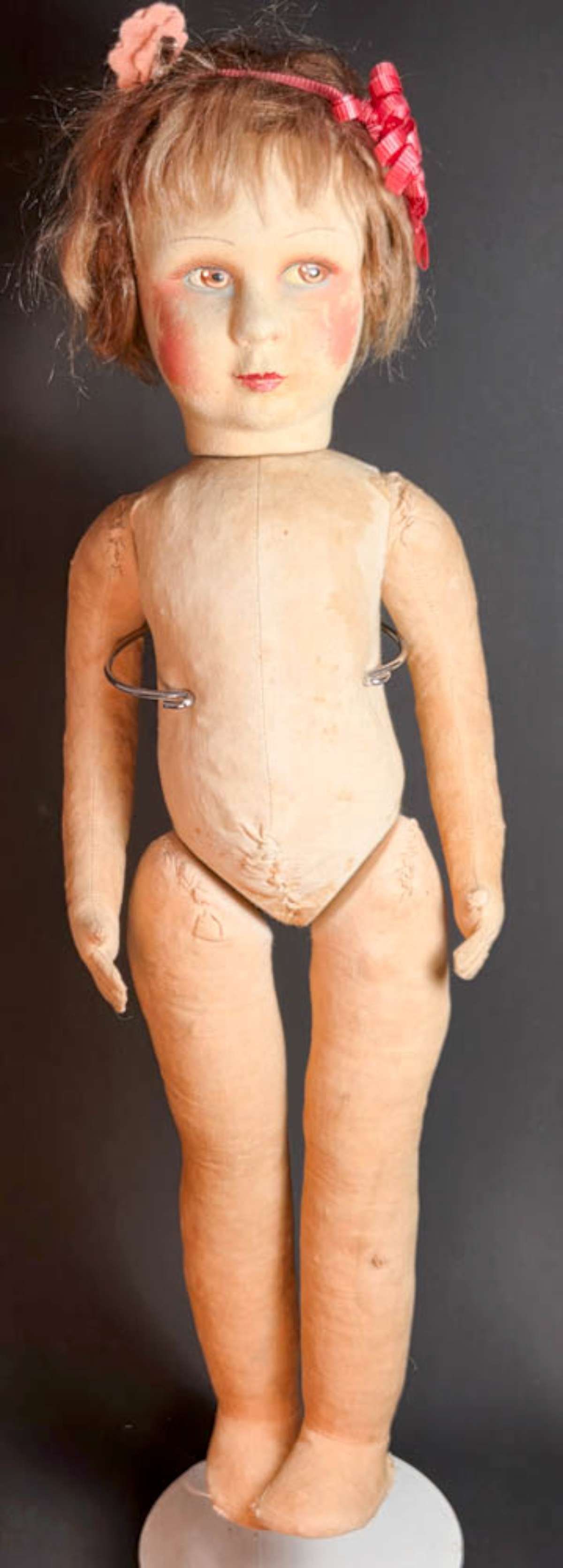 vintage felt doll, Lenci? (1 of 9)