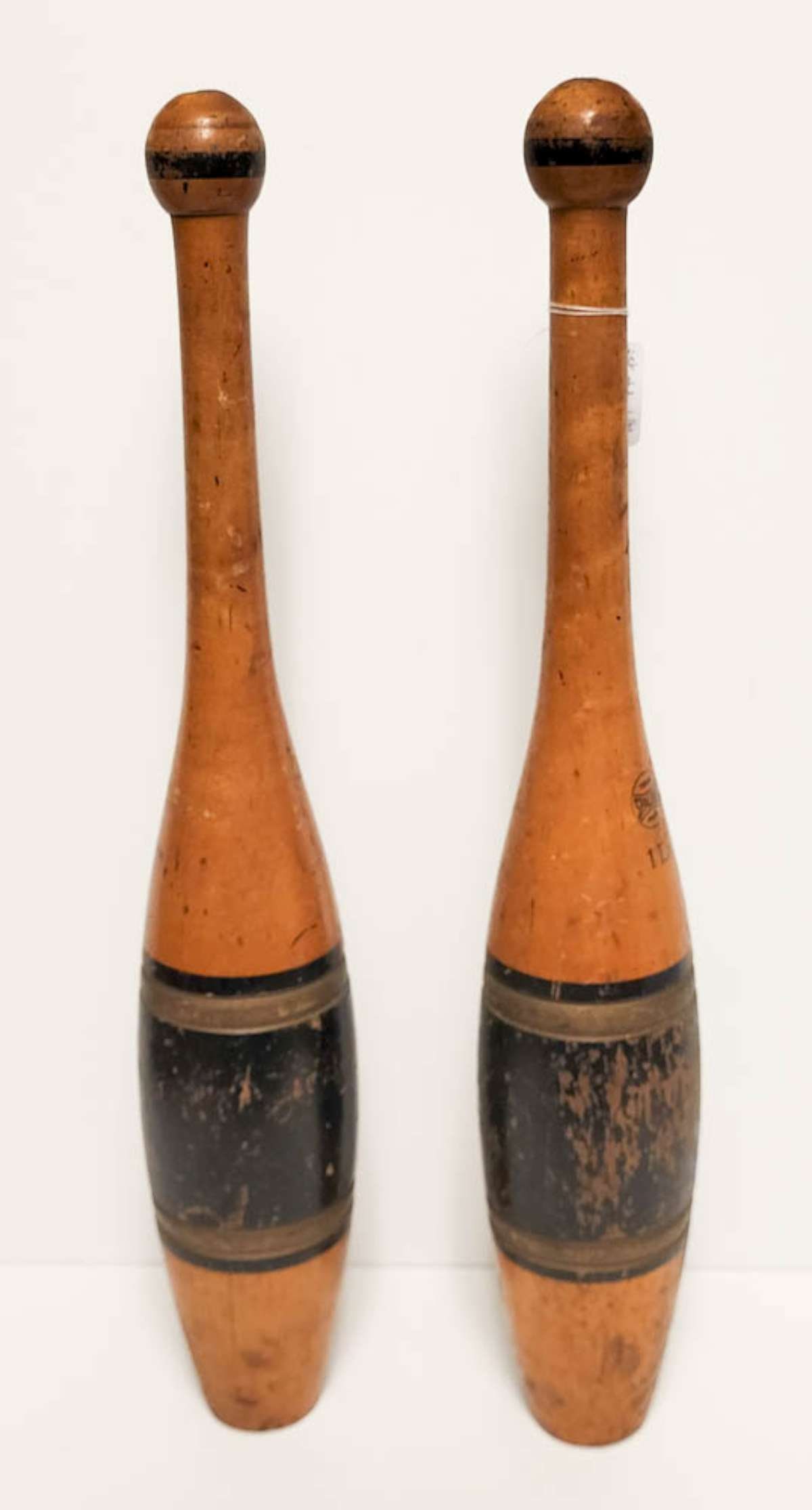 PAIR antique Indian clubs sports collectibles (1 of 10)