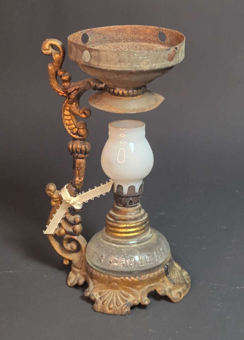 late 1800s Vapo-Cresolene medical vaporizer (1 of 9)
