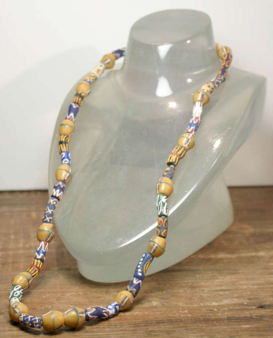 vintage estate jewelry: African necklace (1 of 7)