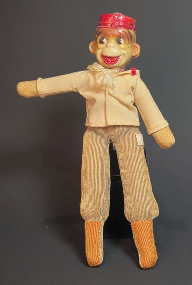 vintage plastic monkey doll (1 of 10)