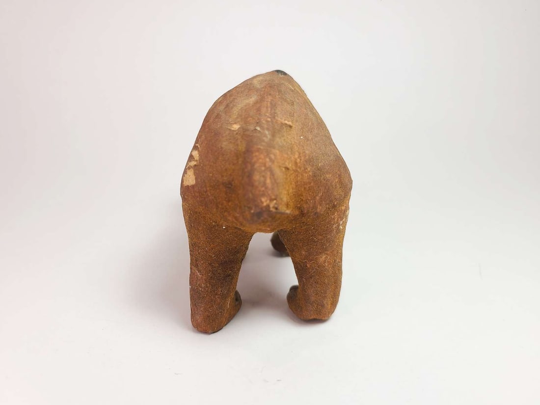 antique composition bear toy - 6