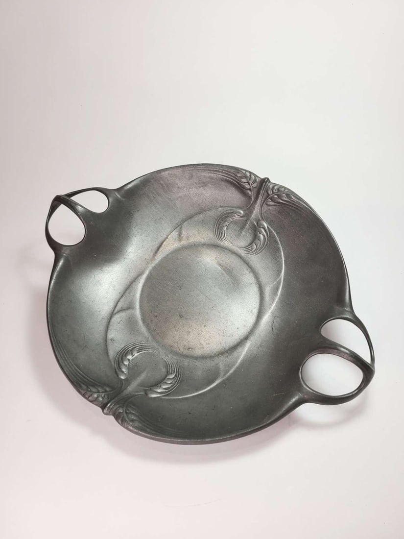 stunning Kayserzinn Art Nouveau bowl (1 of 8)