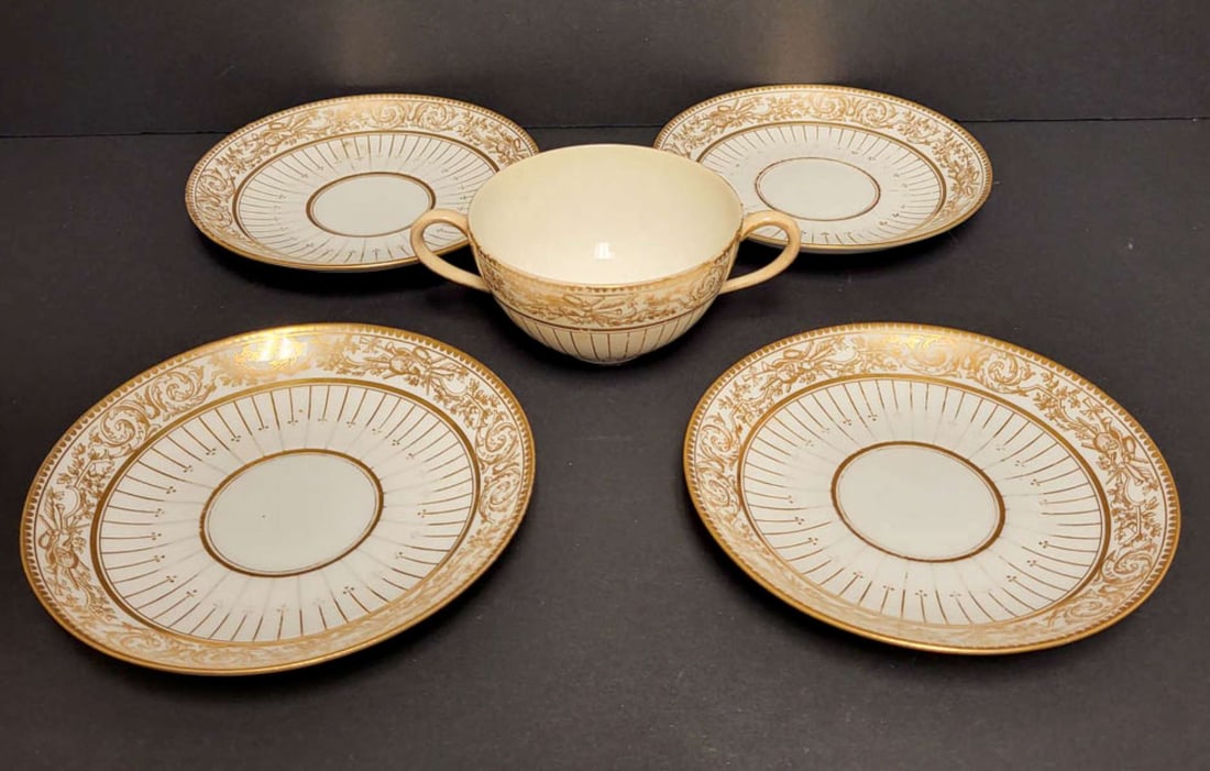 antique English Royal porcelain set (1 of 13)