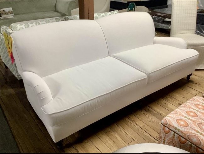 Serena and Lily White Miramar Sofa Brand New (1 of 6)