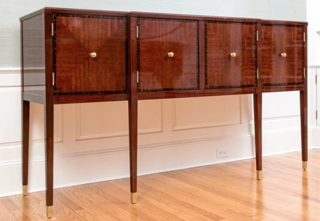 Magnificent Councill Furniture Sideboard Buffet Inlaid Mahogany - Purchased for $11,000 (1 of 7)