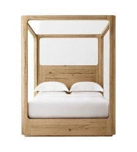 Restoration Hardware Canopy Platform Queen Size Bed , Brand New (1 of 6)