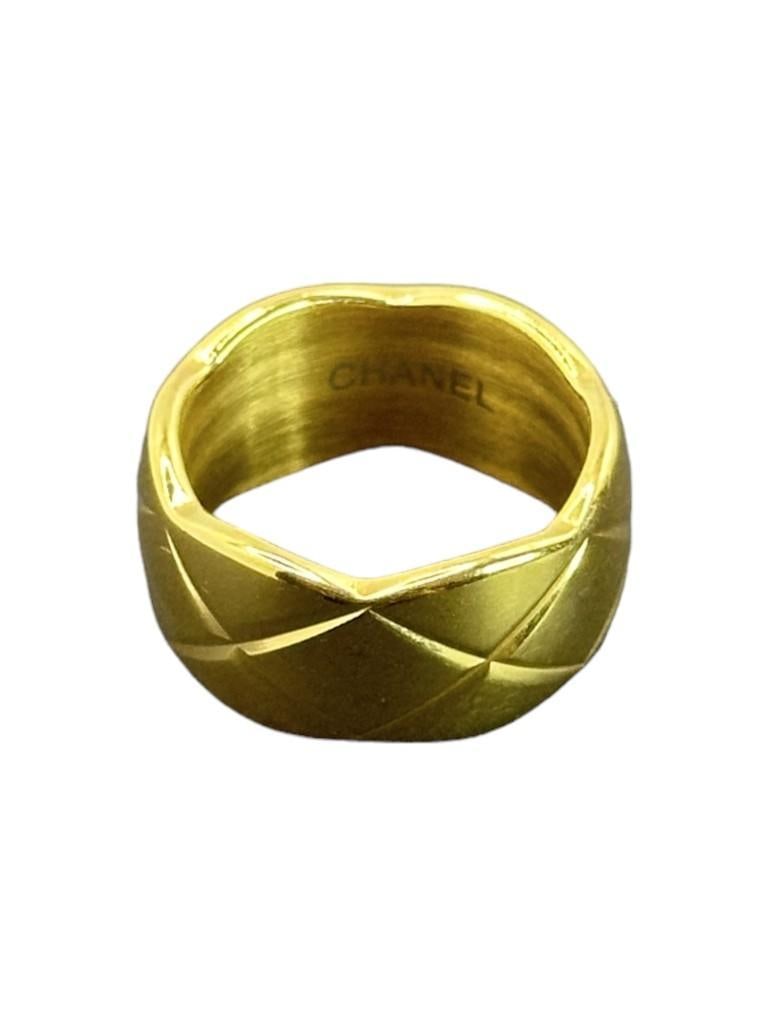 Chanel Yellow Gold Coco Crush Ring (1 of 2)