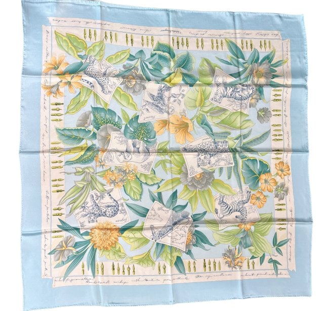 Salvatore Ferragamo Silk Scarf, Brand New Original Packaging (1 of 10)