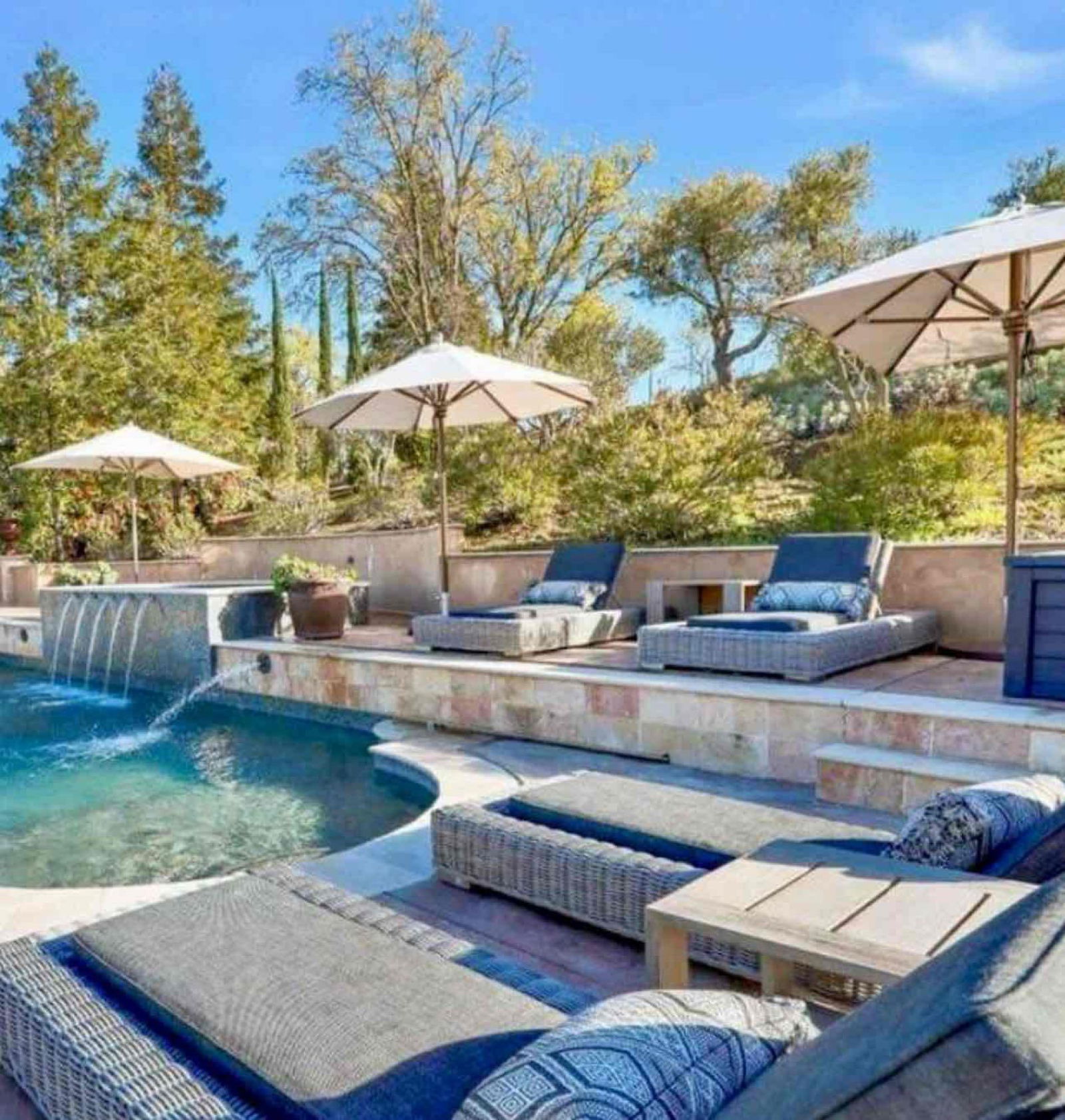 Restoration Hardware Pair of  Luxury Chaise Loungers with RH Cushions (1 of 12)