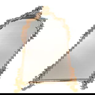 Elegant Italian Carved Giltwood French Rococo Style Wall Mirror: Brand: Unbranded Materials: Carved Giltwood Color: Gilt Item Type: French Rococo Style Wall Mirror Design Features: This exquisite piece boasts a richly detailed frame,