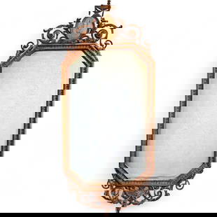 Antique French Rococo Style Gilt Wood and Gesso Octagonal Wall Mirror: Brand: Unbranded Materials: Gilt Wood and Gesso Color: Gilt Item Type: Octagonal Wall Mirror Design Features: The mirror features a striking octagonal shape framed by lavish gilt wood,