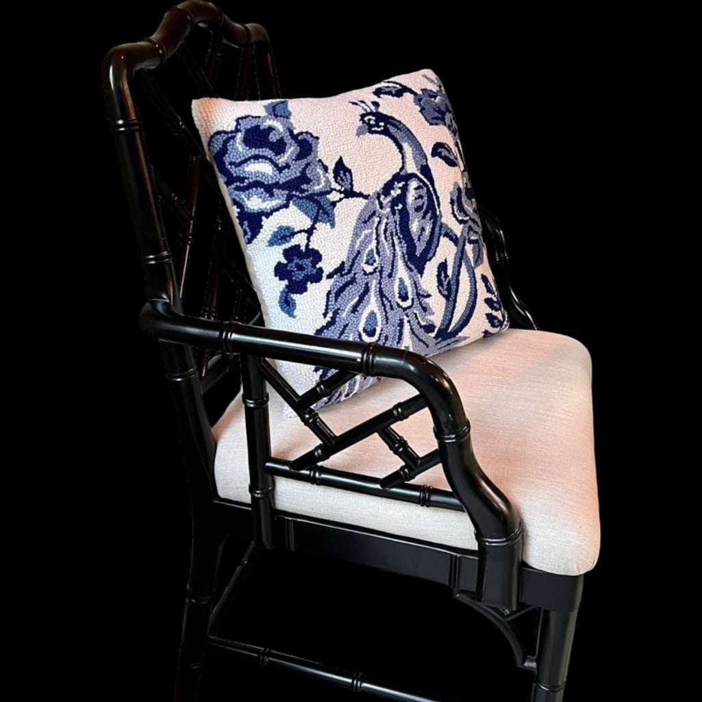 Ballard Designs Chippendale Style Arm Chair (1 of 5)