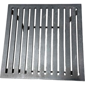 Restoration Hardware Pair of Outdoor Aluminum Side Tables, Carmel Collection