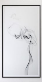 Restoration Hardware Vicente Franco Large Wall Art - "Smoke" Collection