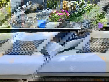 Restoration Hardware Pair of Perennials Outdoor Accent Pillows  - Brand New with Tags, Retail $400