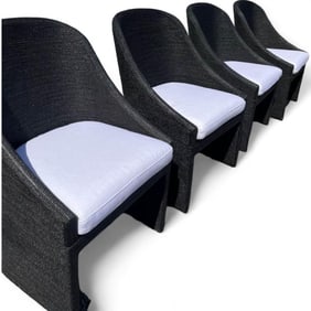 Restoration Hardware Dining Chairs, Set of 4, Marisol Collection