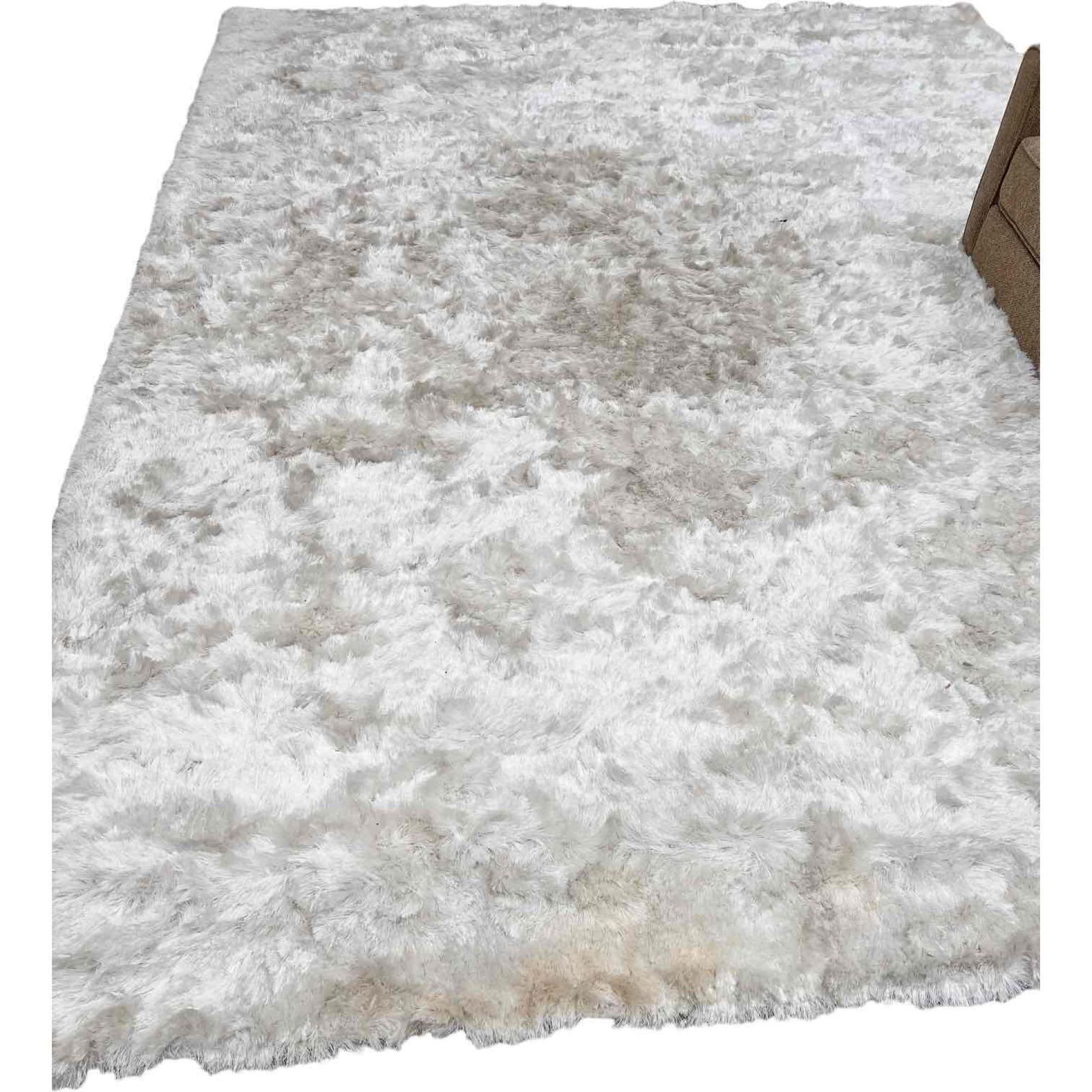 Mitchell Gold Bob Williams Rug, Statement Shag 8 x 10 Off White (1 of 2)