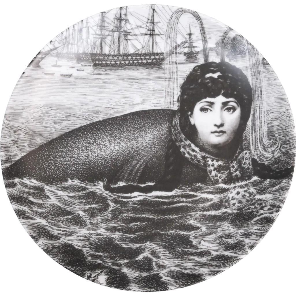 Fornasetti Porcelain Wall Plate Tema E Variazioni n. 195 (1 of 3)