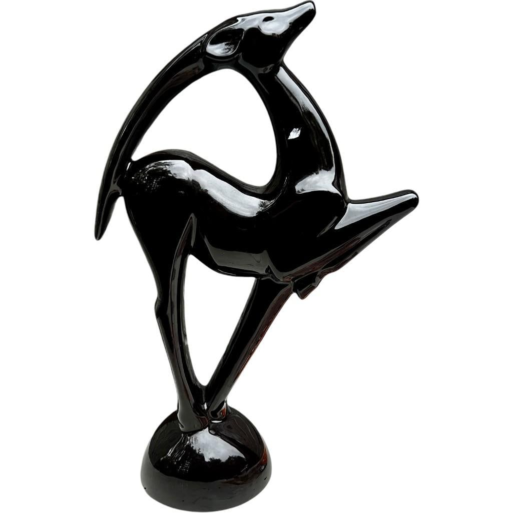 Vintage Royal Haeger Ceramic Gazelle (1 of 9)