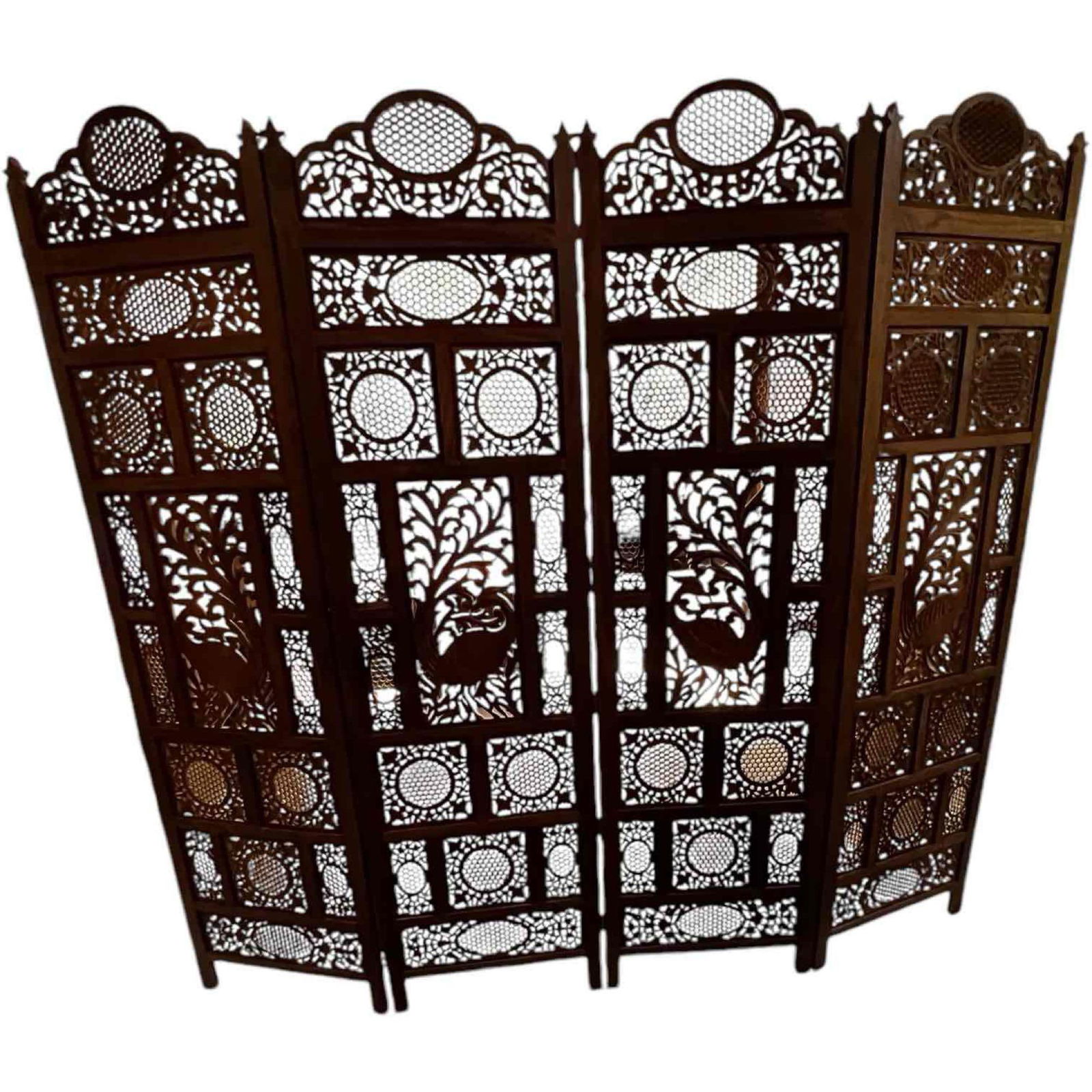 Mid Century Handmade Wood Room Divider (1 of 18)