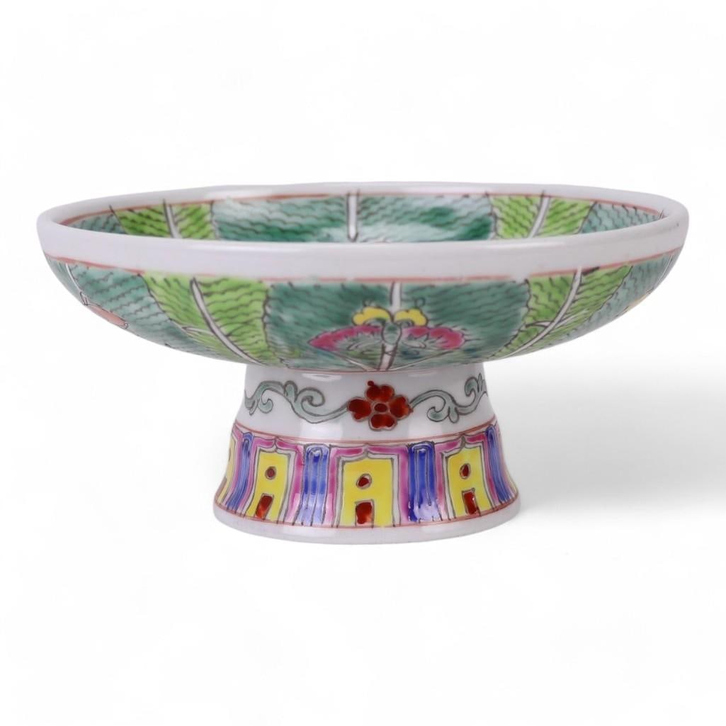 Jingdezhen Hand Painted Chinese Cabbage Bok Choy Porcelain Serving Display Tray (1 of 5)