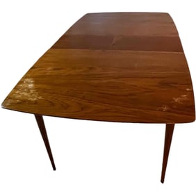 Vintage Mid Century Modern MCM Walnut Dining Table