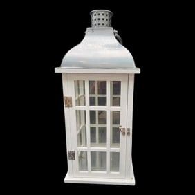HomeDecor Decorative Lantern White