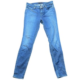 J Brand Blue Jeans, Super Skinny Fit, Size 29, Pre-Owned