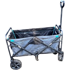 Sturdy Collapsible Utility Cart – Lockable