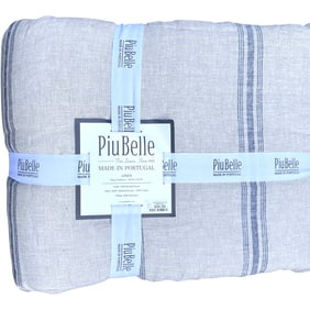 Brand New PiuBelle King Size Linen Comforter – Made in Portugal