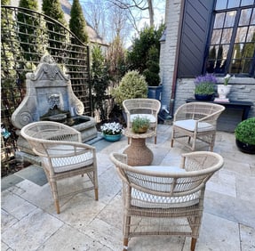 Restoration Hardware Amari Dining Chairs – Set of 4, Brand New