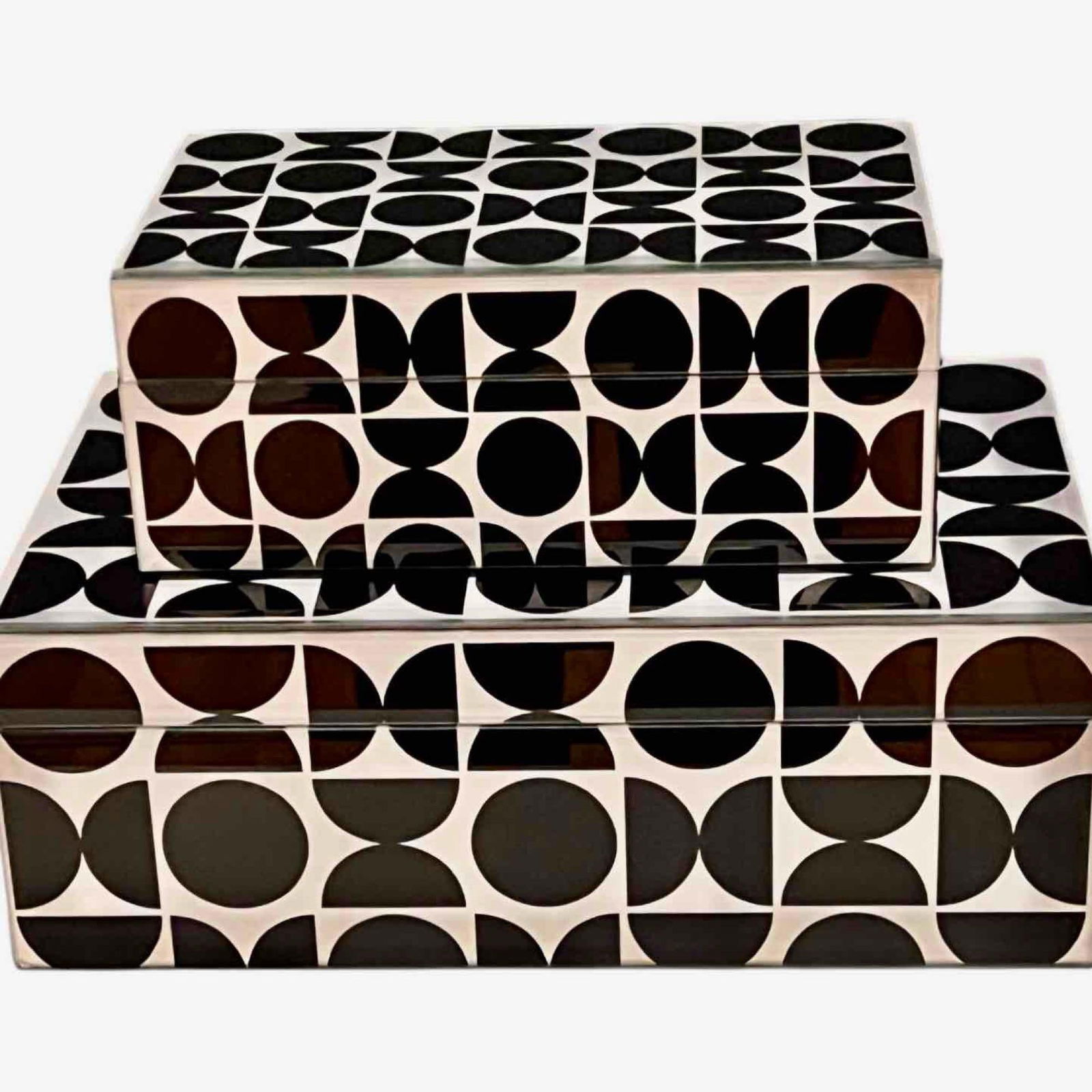 Black & White Lacquer Box Set (1 of 5)