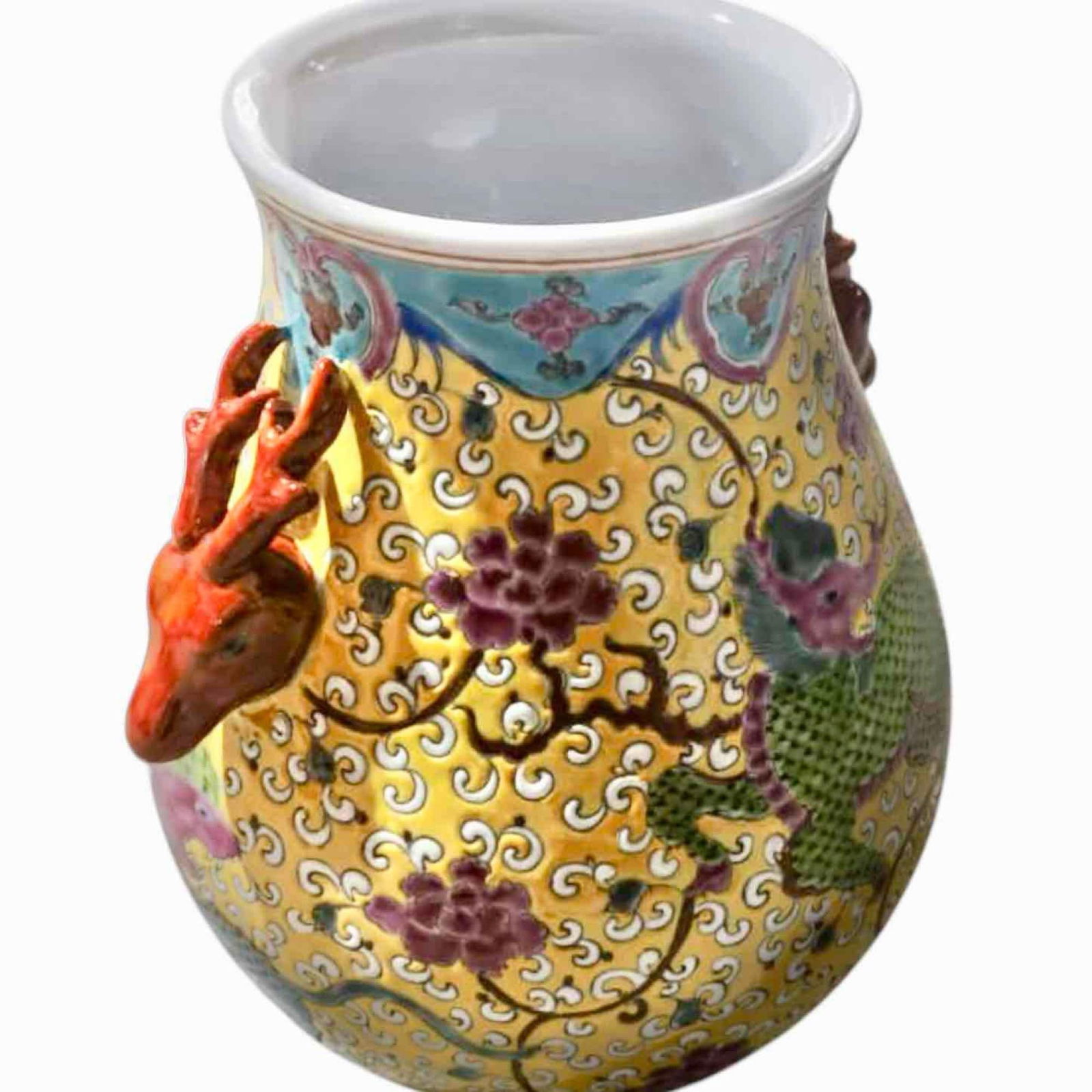 Hand-Painted Jingdezhen Porcelain Vessel Vase (1 of 8)