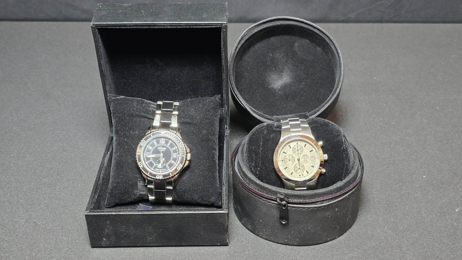 Breda Quartz Watch & Fuji Chronograph Watch (2) – Boxed (1 of 6)