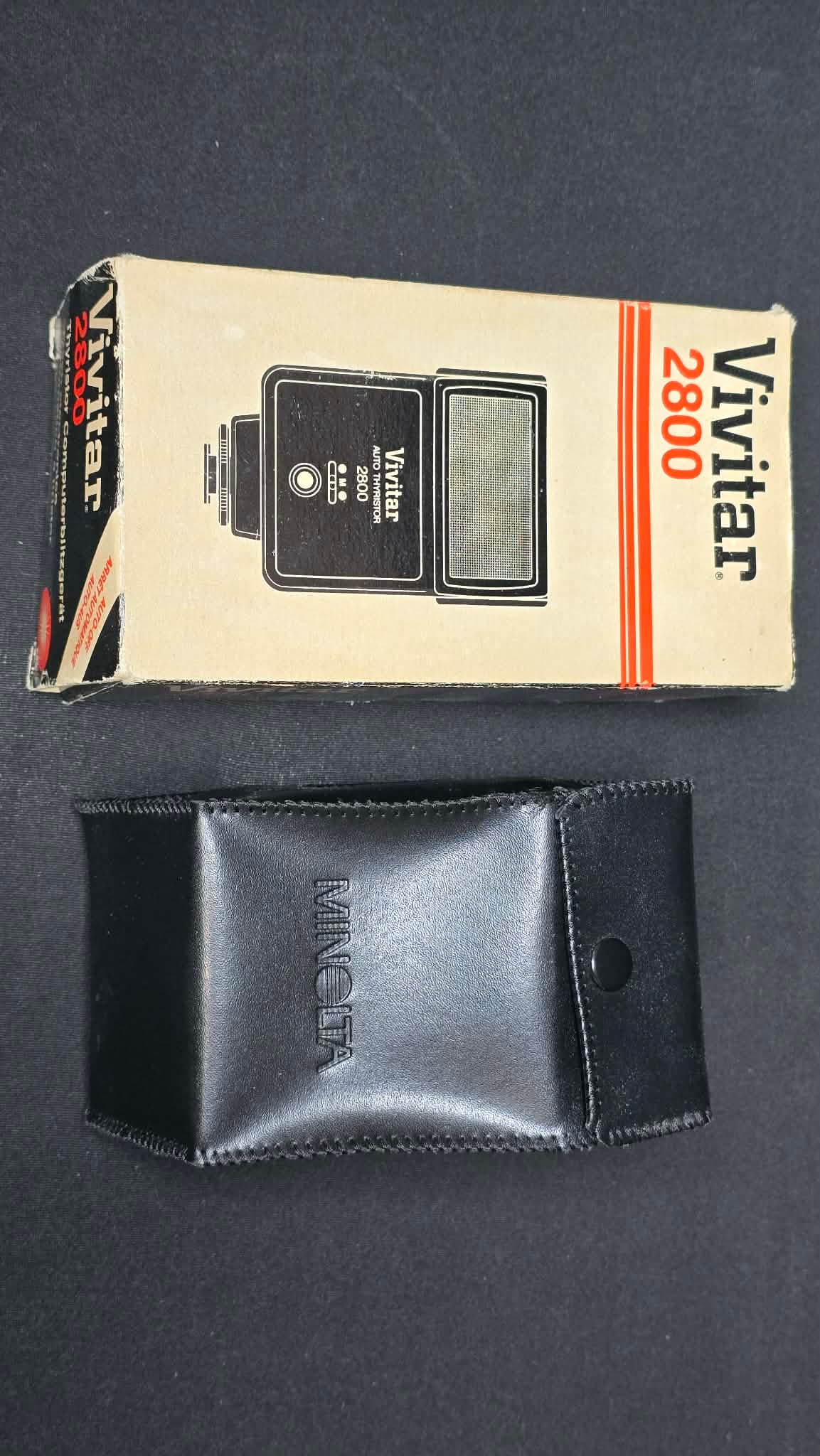 Vintage Camera Flash Units: Vivitar 2800 & Minolta Maxxum 2800 AF (1 of 5)
