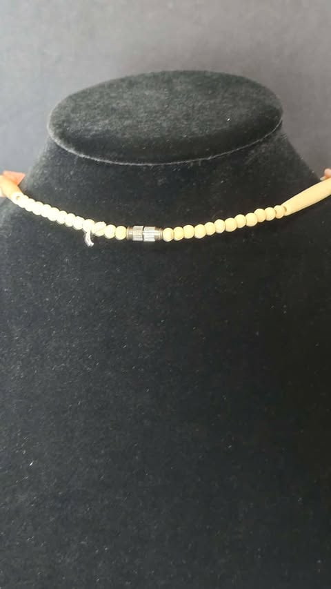 Two Natural Shell Chip Necklaces - 6