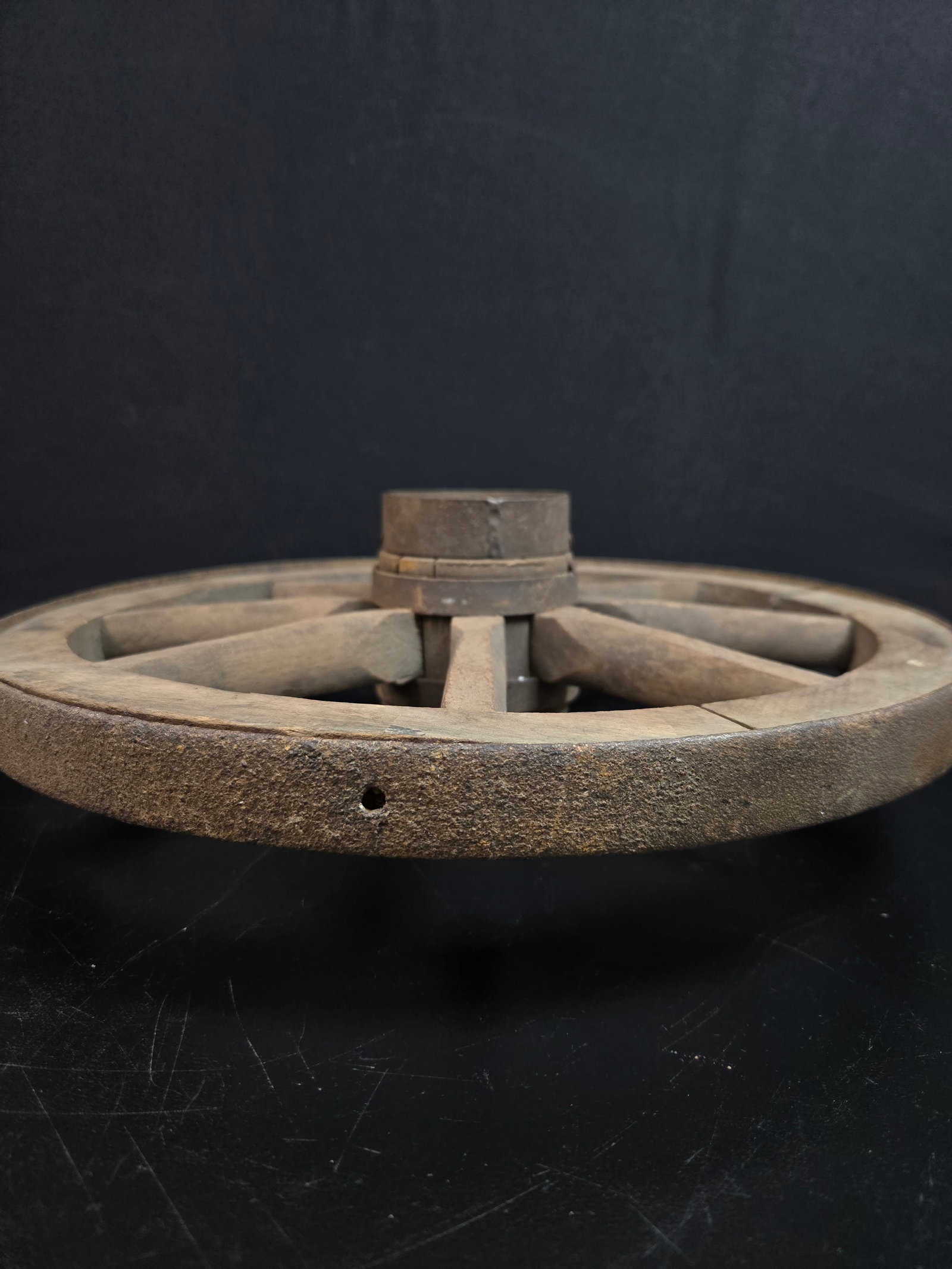 Antique Wagon Wheel - 3